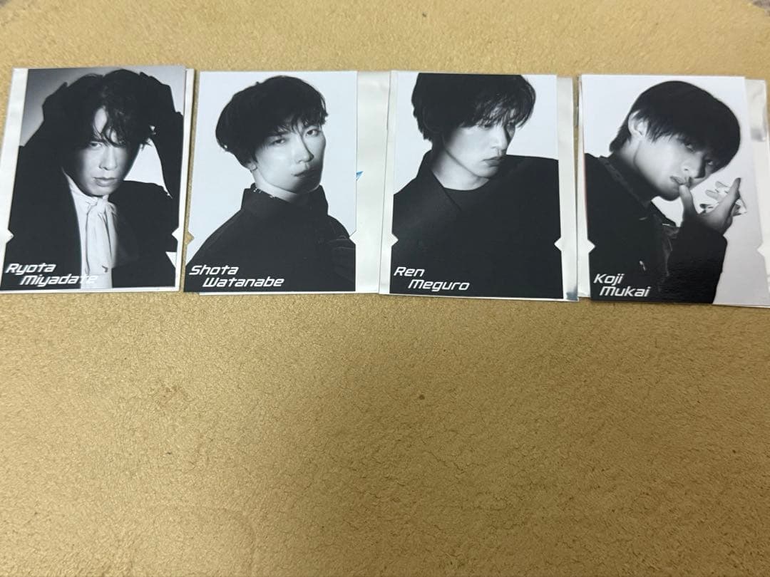 Man ON アクスタ 宮舘 涼太 向井 康二 渡辺 翔太カード セット