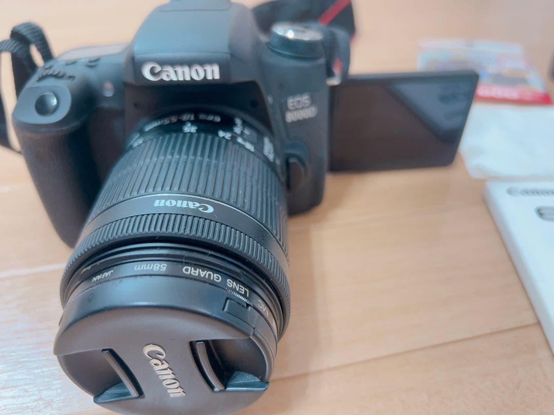 canon一眼レフカメラEOS8000D【美品】
