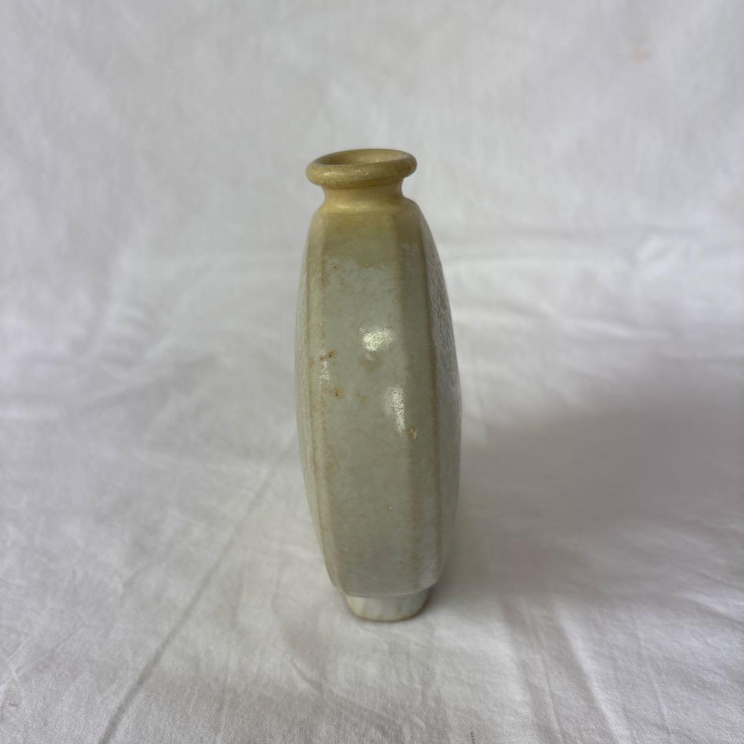 18世紀後半〜19世紀 李朝 白磁扁壺