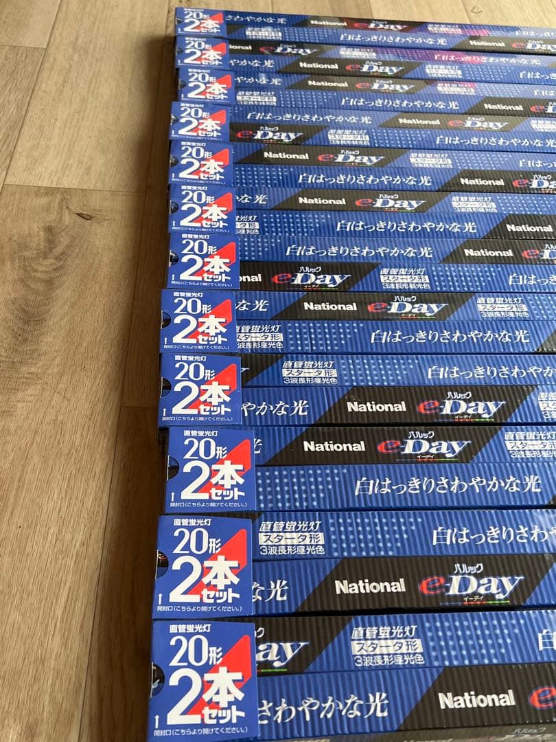 National FL20SS-EX-D/18E/2T 蛍光灯 24本セット