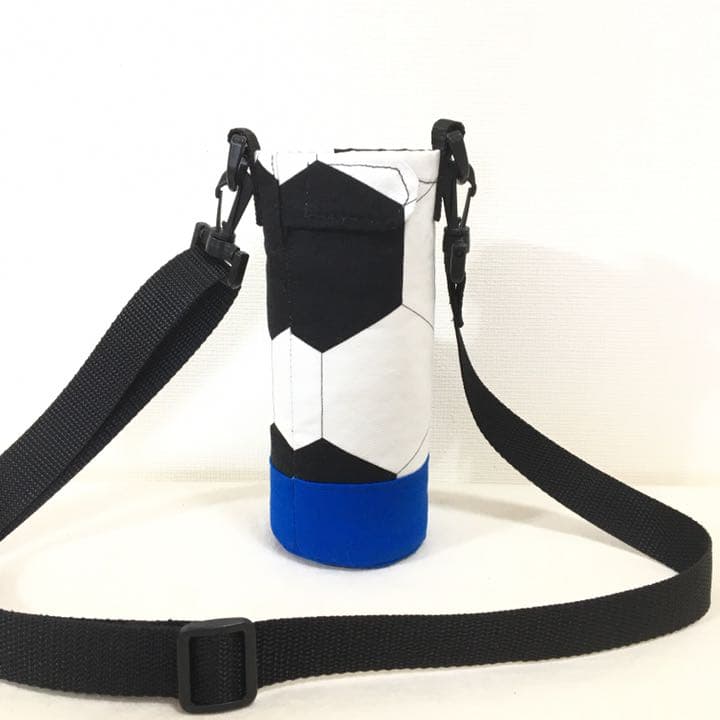 ハンドメイド　オーダー　水筒　カバー　サッカー