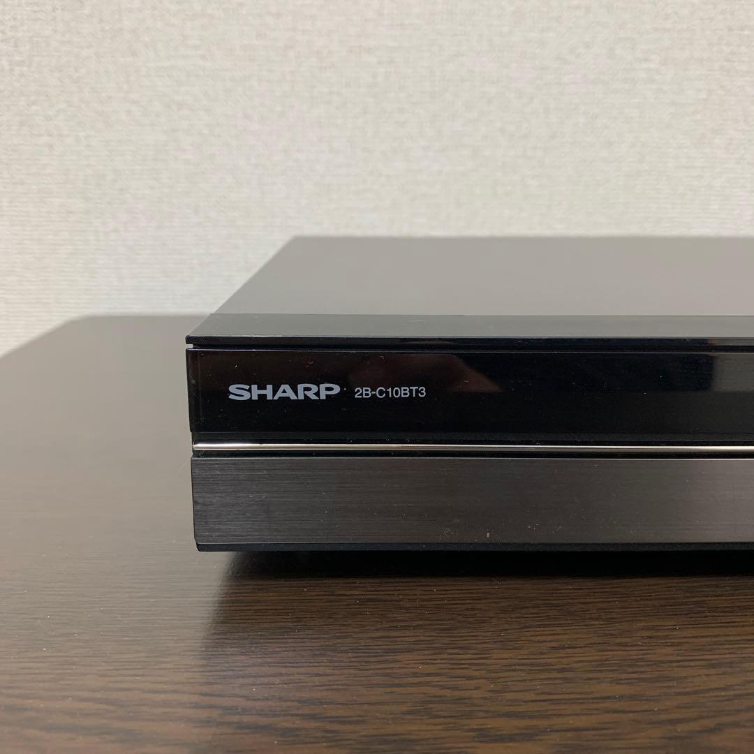 AQUOS 2B-C10BT3 1TB 3番組同時録画 ブルーレイレコーダー