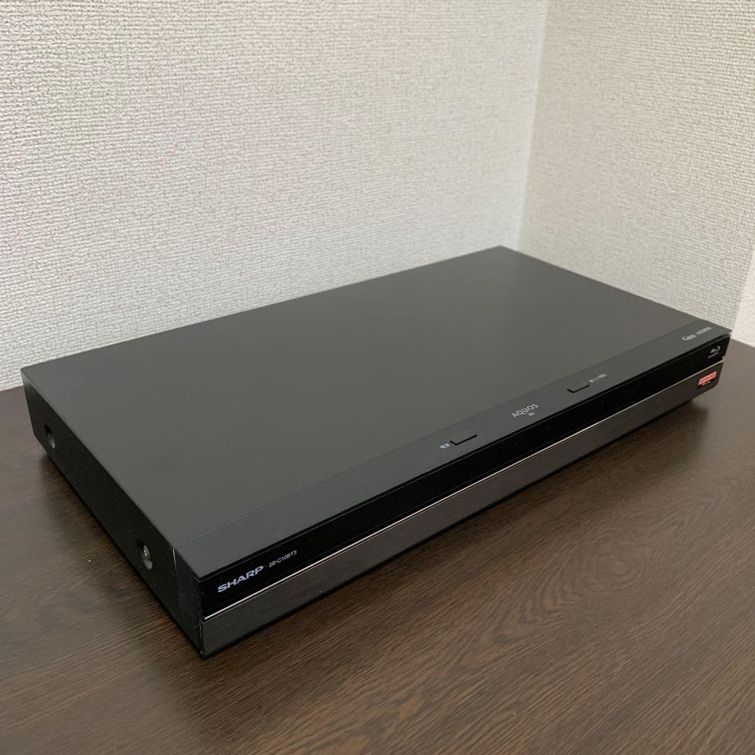 AQUOS 2B-C10BT3 1TB 3番組同時録画 ブルーレイレコーダー