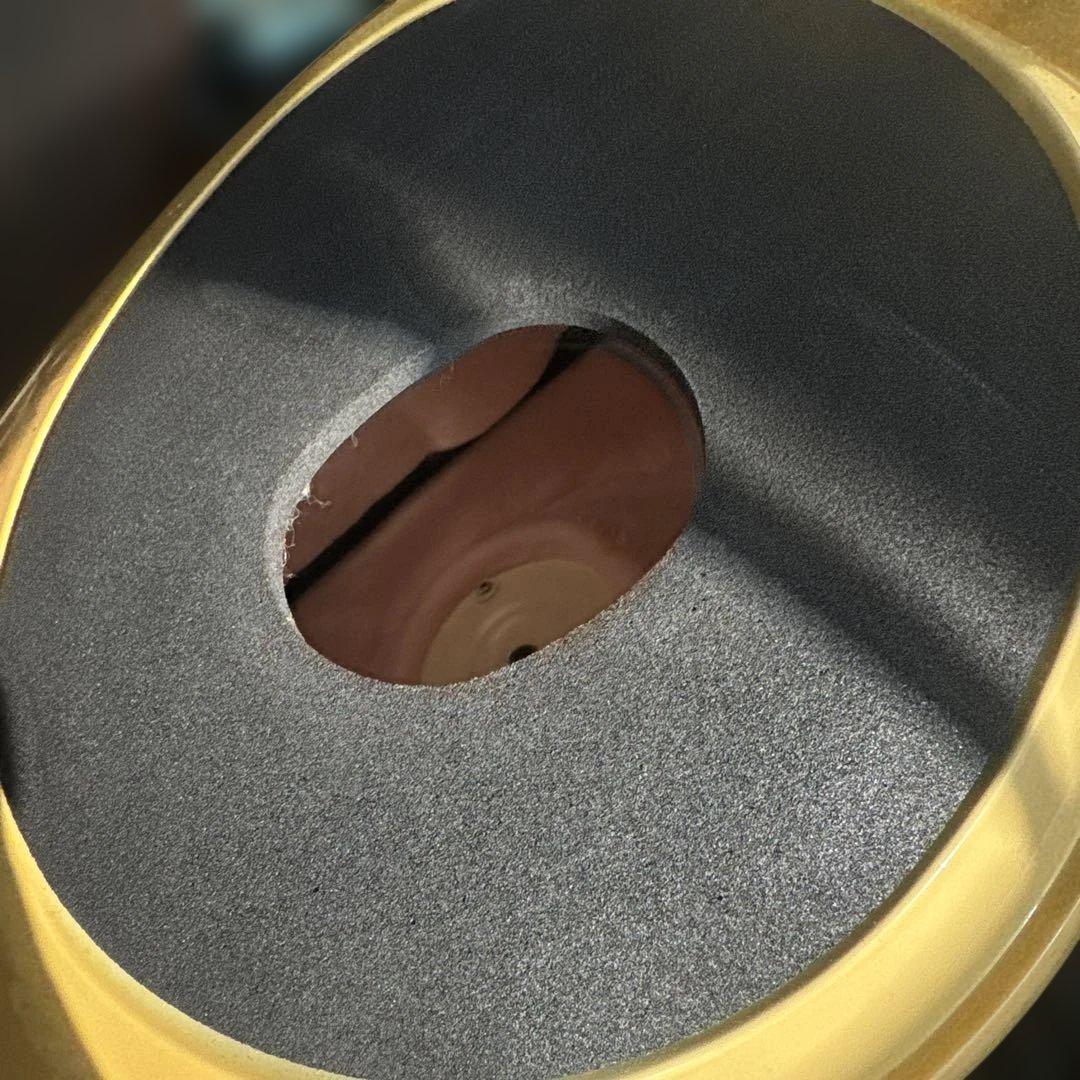 ジャンク　BEST BRASS クリーム色 e-Sax イーサックス　消音器