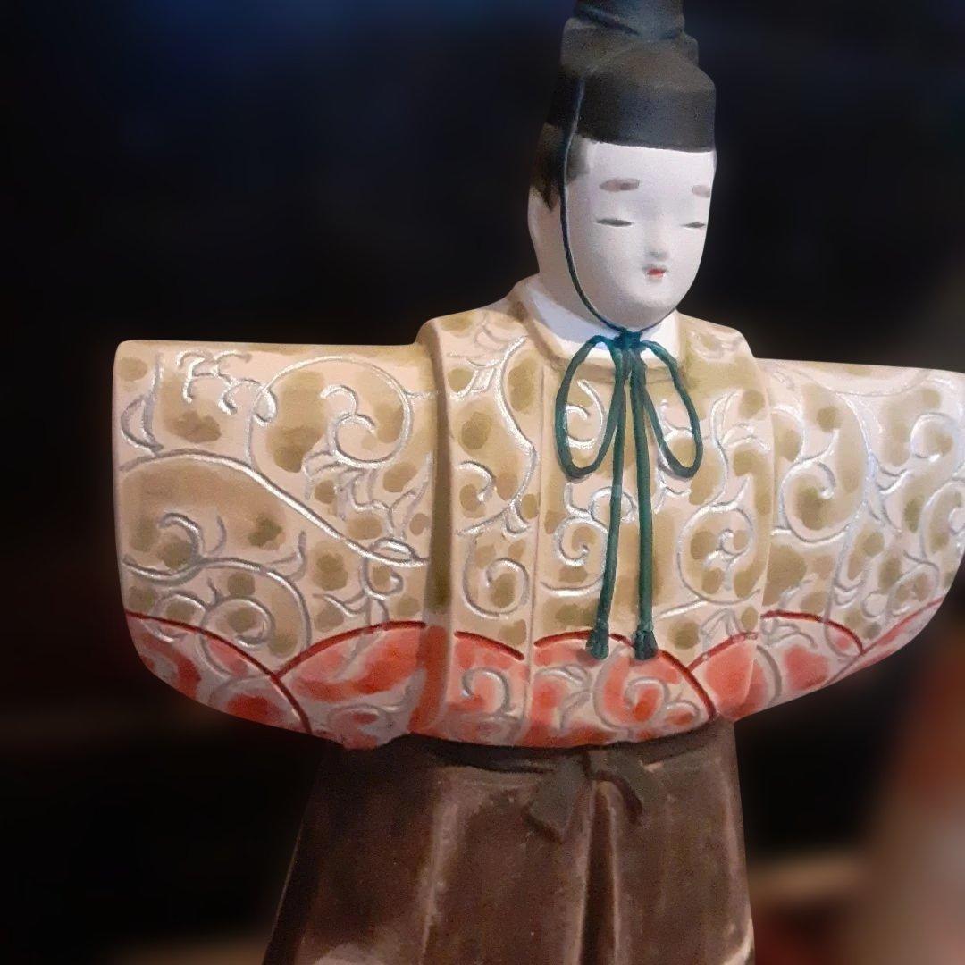 北秀窯　北岡秀雄作品　たちびな雛人形