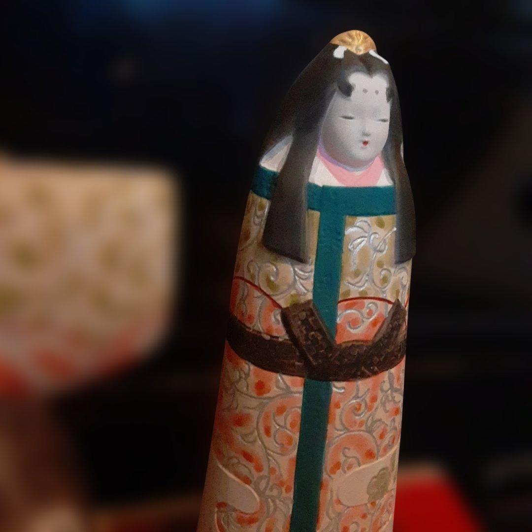 北秀窯　北岡秀雄作品　たちびな雛人形