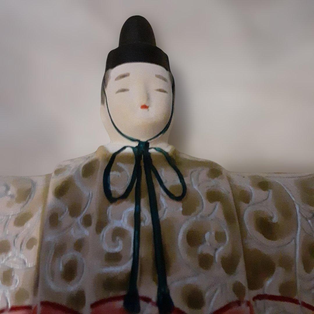 北秀窯　北岡秀雄作品　たちびな雛人形