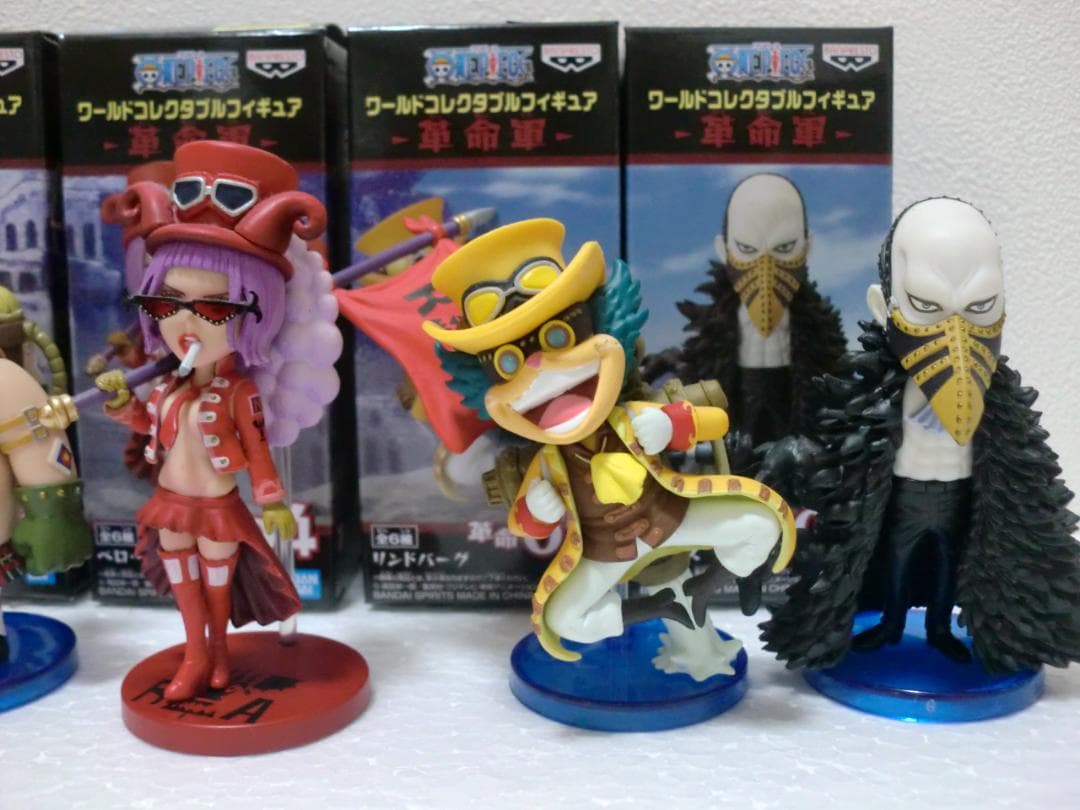 ベティ カスタム 革命軍 コレクタブル ワーコレ ドラゴン モーリー サボ カラ