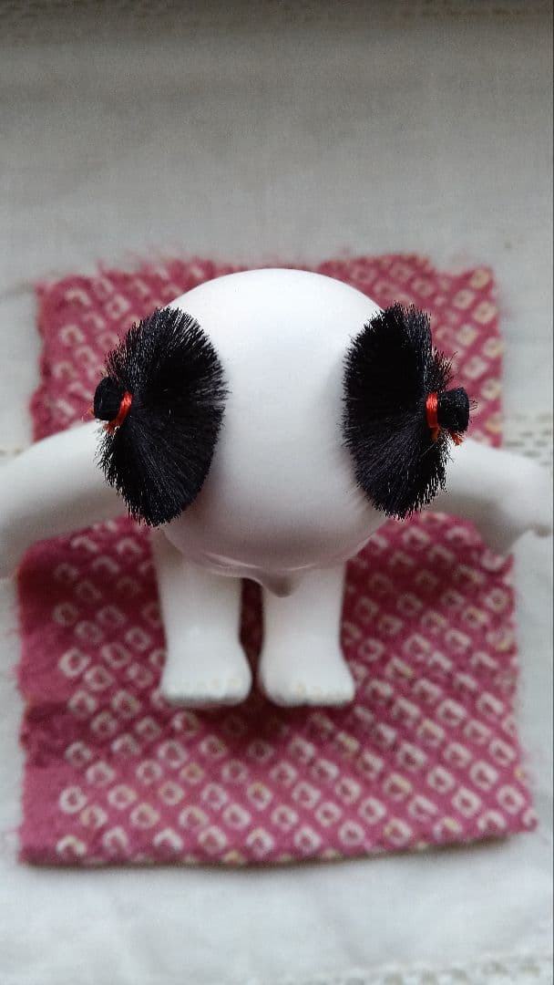 味岡人形　味岡映水　小さな二つ折り人形　裸人形　袖人形　豆市松　御所人形