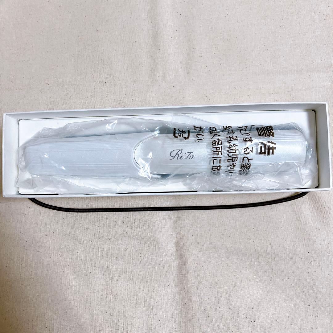 Refa リファ　ビューテック フィンガーアイロン　ホワイト　ストレートアイロン