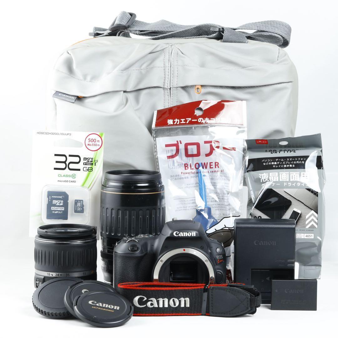 デジタル一眼レフ★ダブルレンズセット★Canon kiss x9