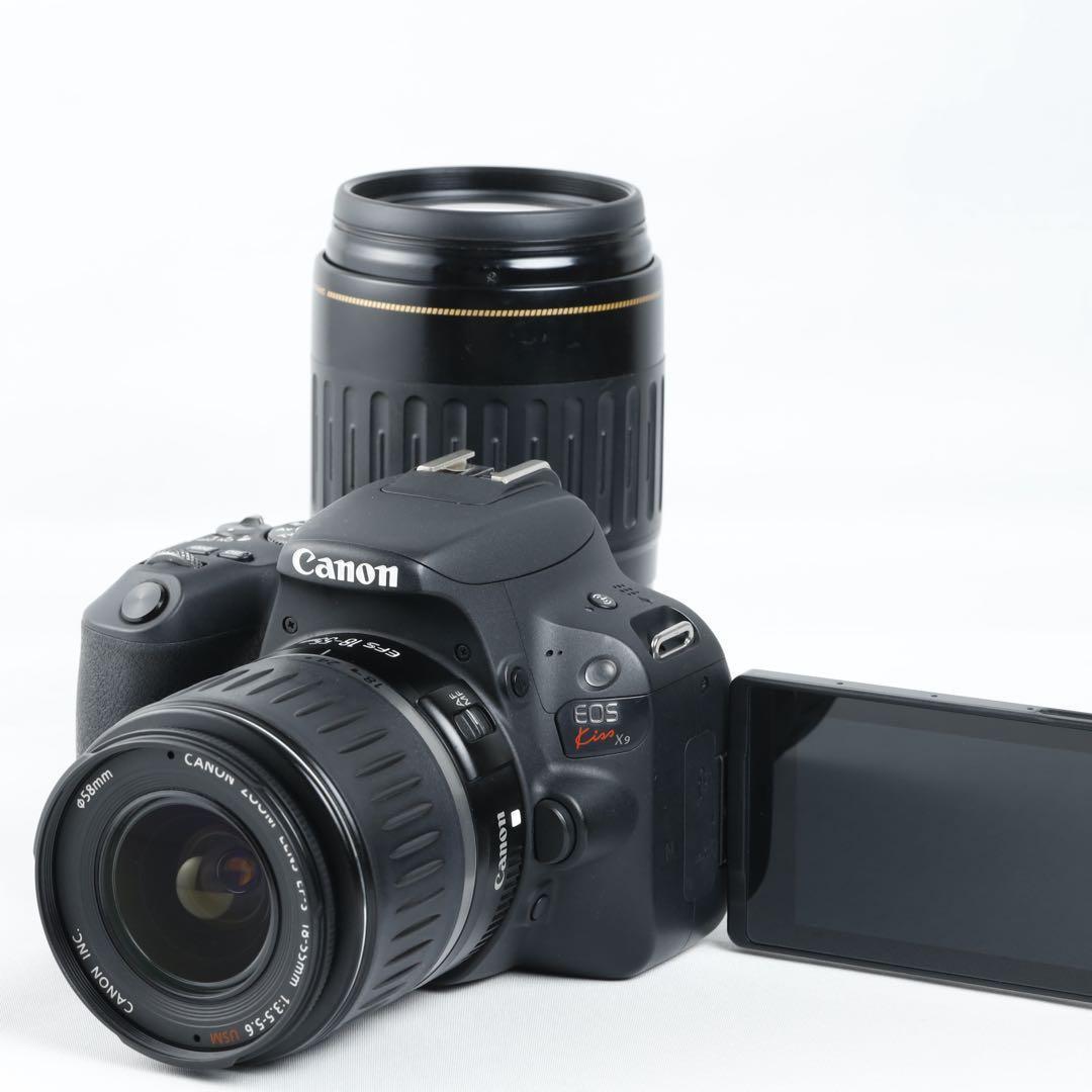 デジタル一眼レフ★ダブルレンズセット★Canon kiss x9