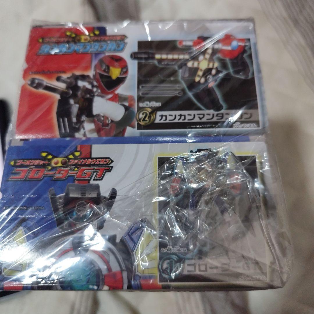 ミニプラ？ ゴローダーGT　2種　 ゴーオンジャー　カンカンマンタンガン