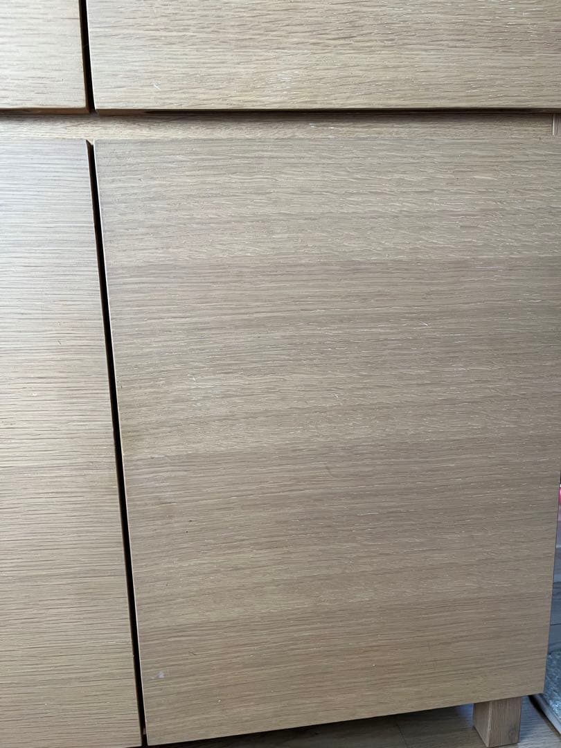 無印良品　オーク材キャビネット大 木製扉