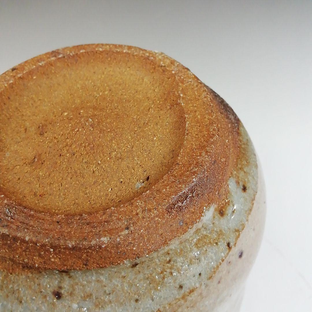 Ｗ３２３　火入　『絵唐津　火入』『藤ノ木土平 作』　共箱　茶道具