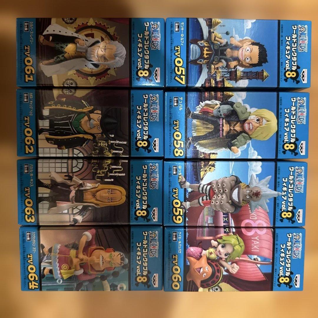 ワンピース ワーコレ　vol.8&9 コンプ16体　未開封