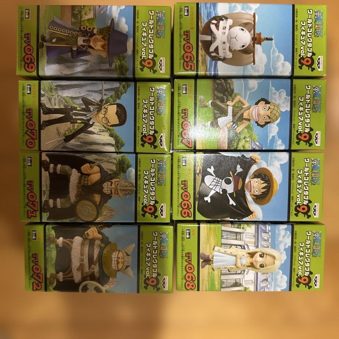 ワンピース ワーコレ　vol.8&9 コンプ16体　未開封