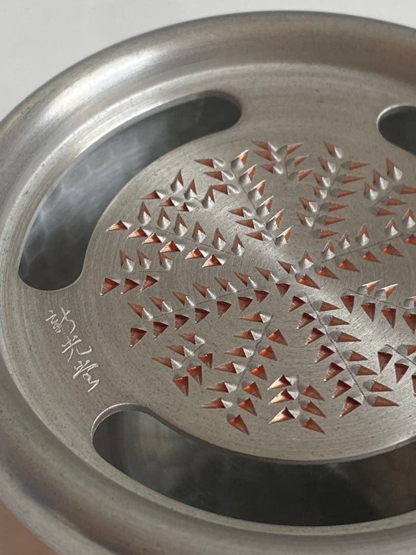 純銅おろし器 銅器 新光堂 新光金属 1回さ使用 薬味おろし