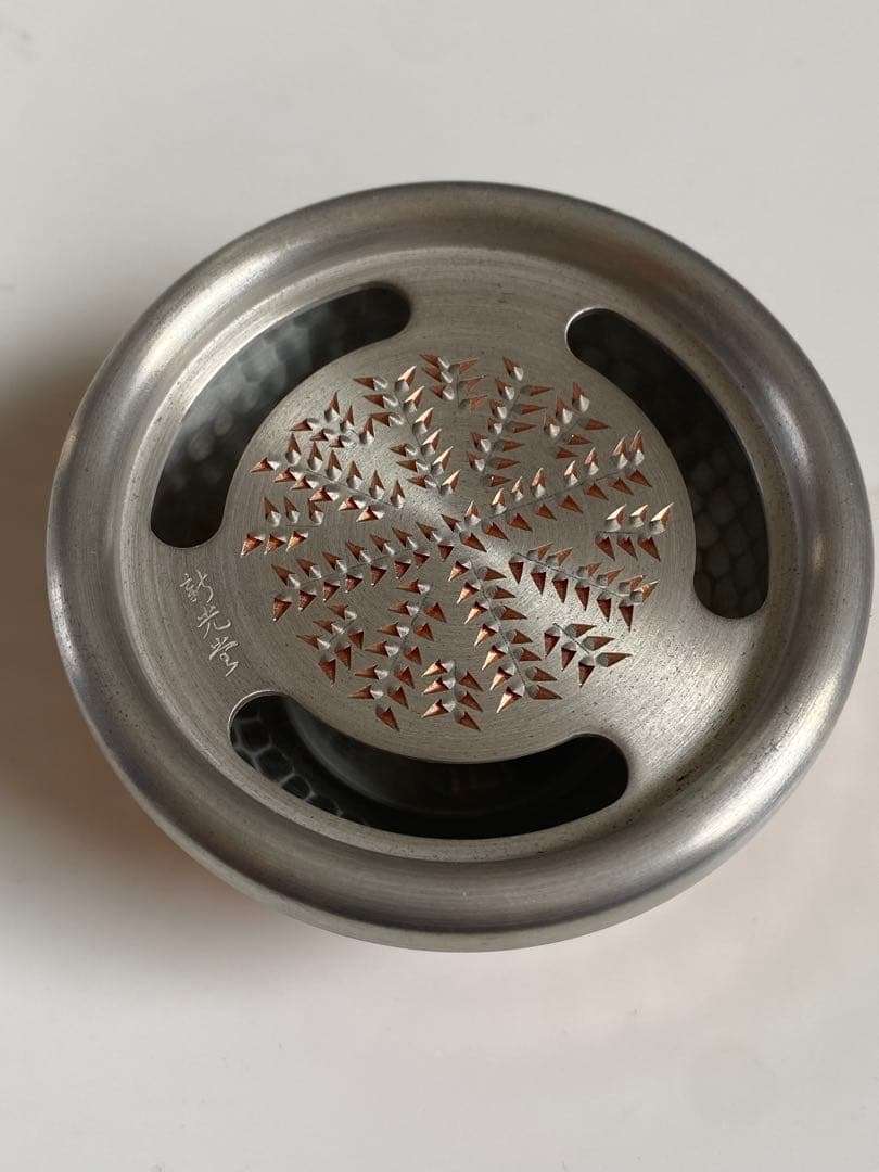 純銅おろし器 銅器 新光堂 新光金属 1回さ使用 薬味おろし