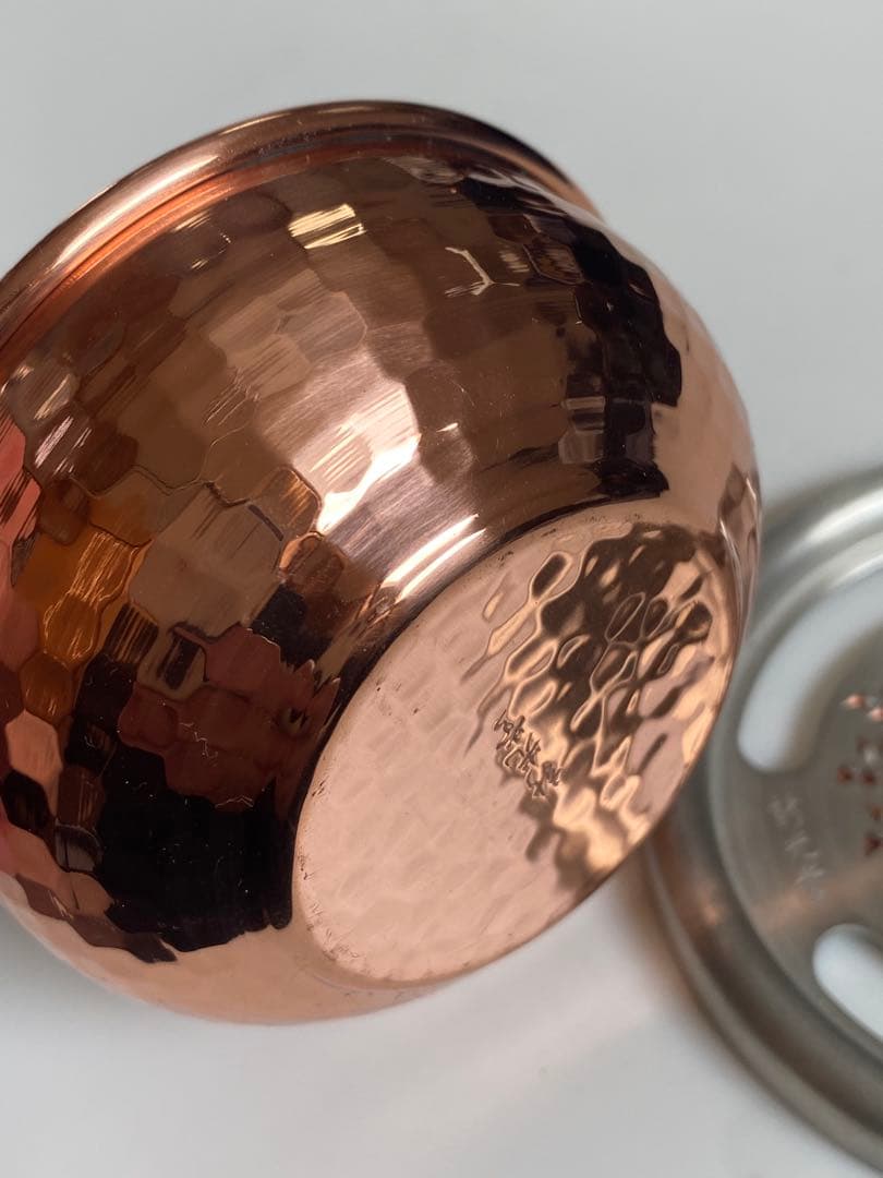 純銅おろし器 銅器 新光堂 新光金属 1回さ使用 薬味おろし