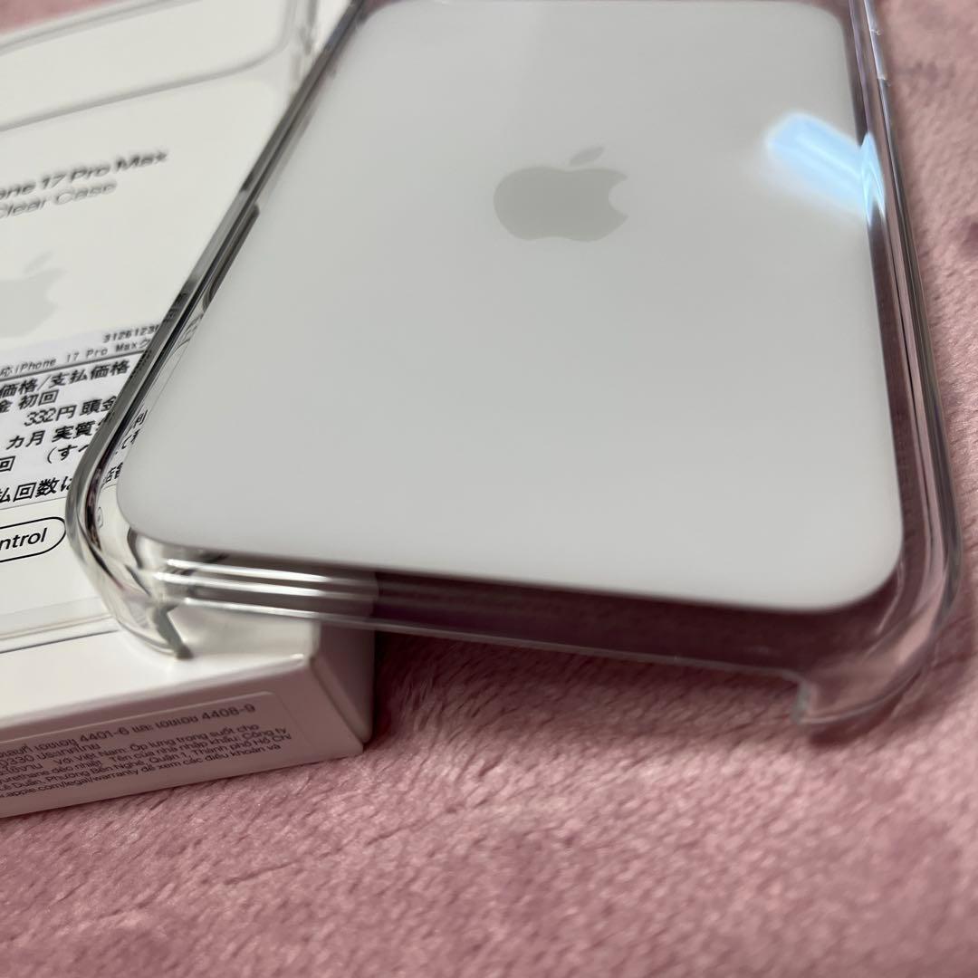 MagSafe対応iPhone17ProMax clear case