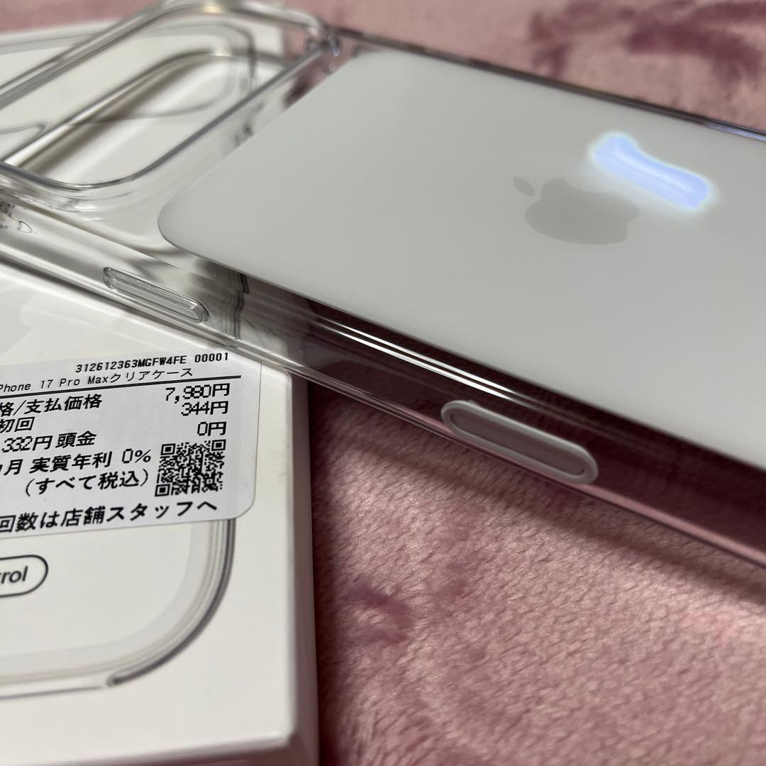 MagSafe対応iPhone17ProMax clear case