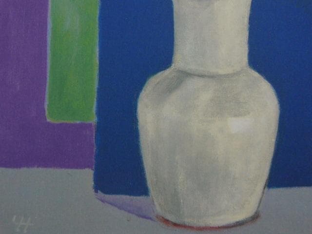 塩田清三郎、【バラ】、希少な大判額装用画集より、美品、日本人画家