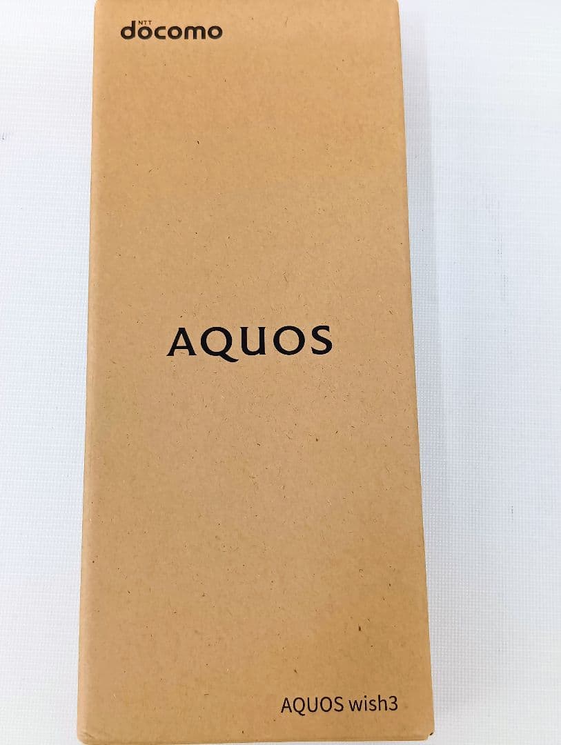 〘美品〙AQUOS wish3 (SH-53D) ブラック 本体　動作確認済YK