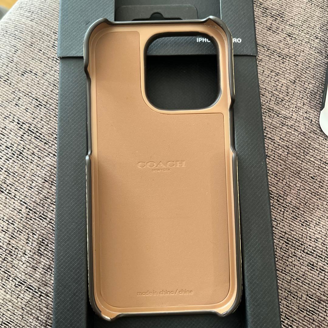 COACH iPhone 14 Pro ケース 恐竜デザイン
