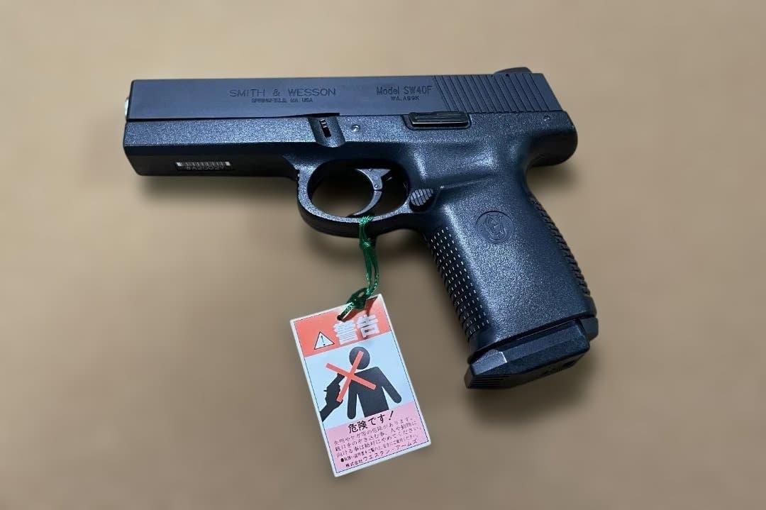 WA/S&W 40F シグマ ガスガン ブラック　未使用