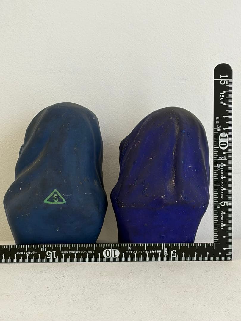 アンティーク　人形　土物　焼き物　姉妹　インテリア　骨董品　一対　オブジェ