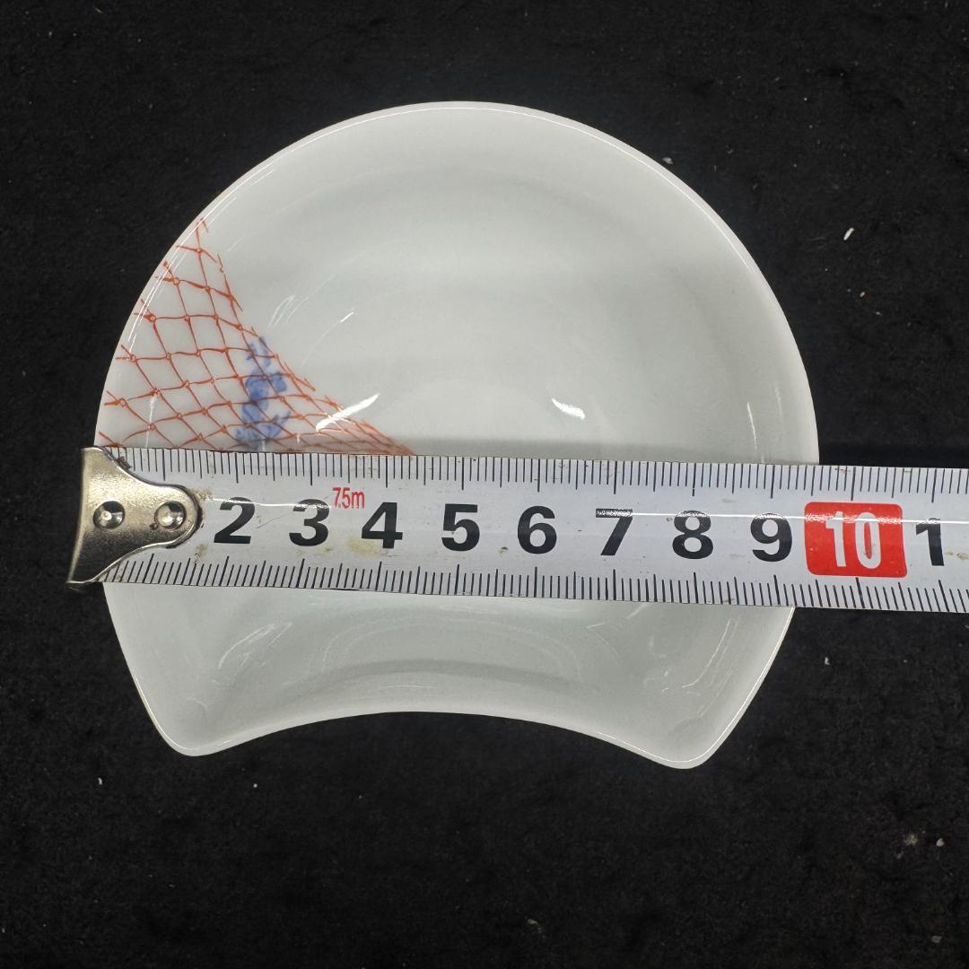 深川製磁 百年庵 蟹錦網目小鉢 共箱