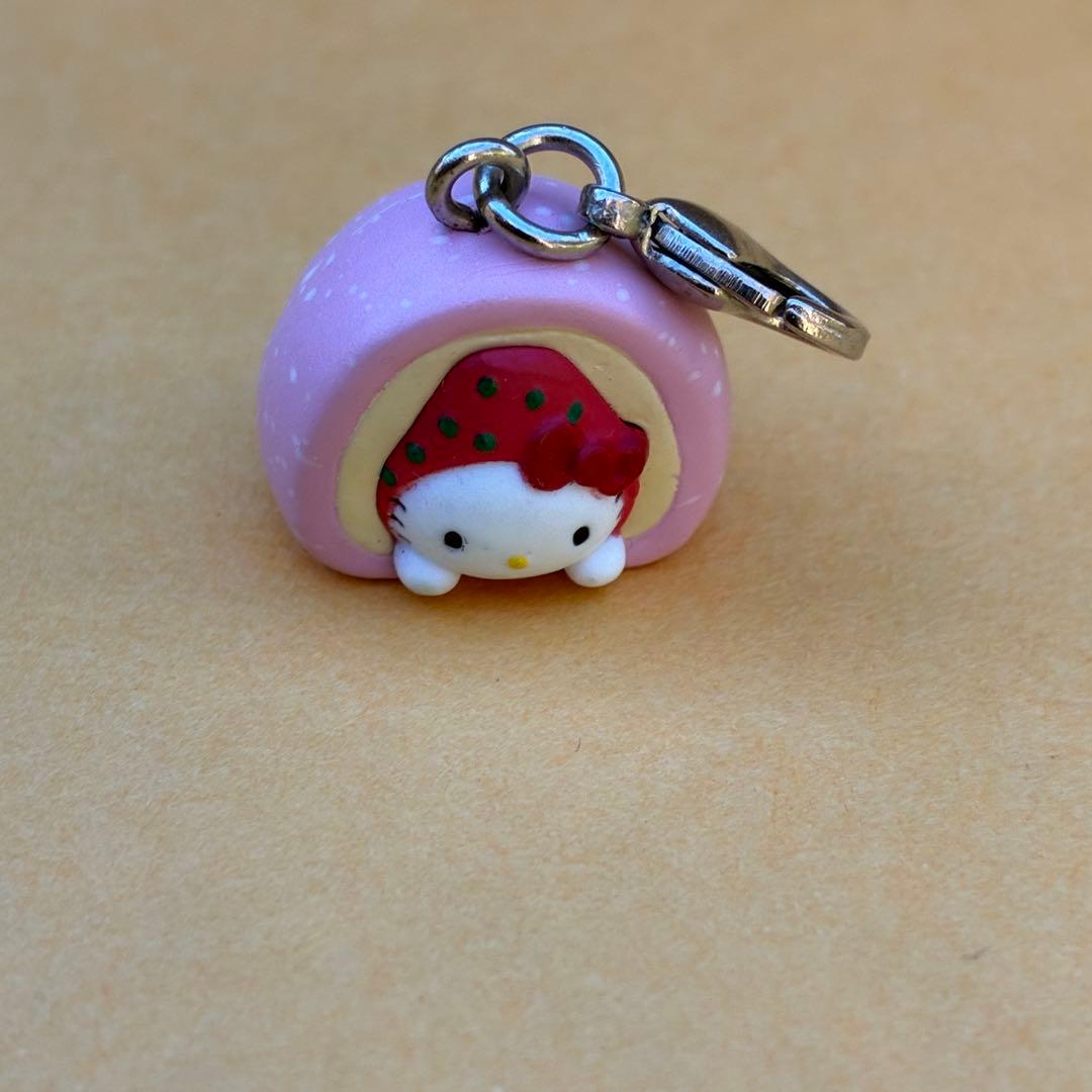 ★激レア★甘味処 ファスナーマスコット 根付★はろうきてぃ 5個セット★キティ