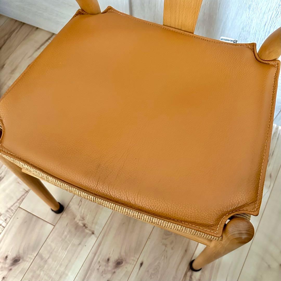 CH24 Yチェア専用 レザーシートクッション