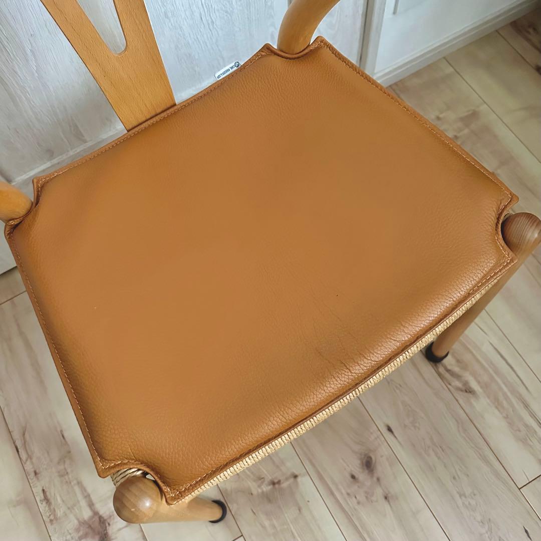 CH24 Yチェア専用 レザーシートクッション