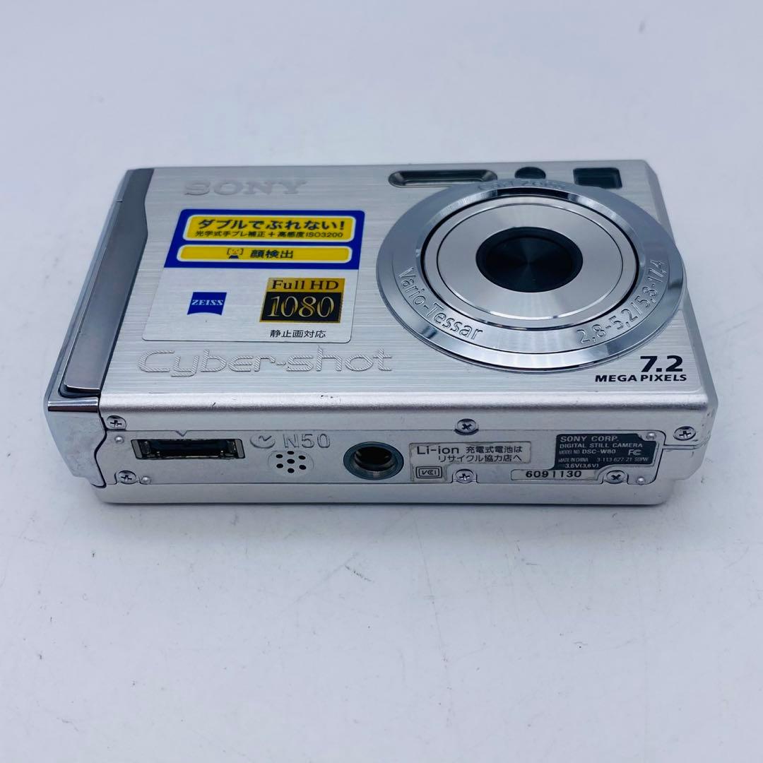 ★【美品動作確認済み】SONY Cyber-shot DSC-W80