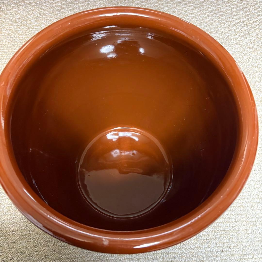 【廃盤・希少】常滑焼 久松窯 丸壺10号 蓋付 漬物容器 味噌 梅干し作り18L