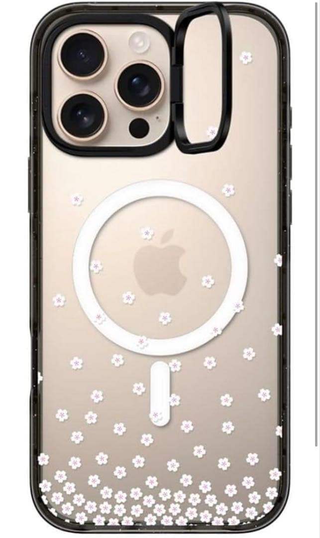 桜柄 casetify iphone16pro ケース sakura rain