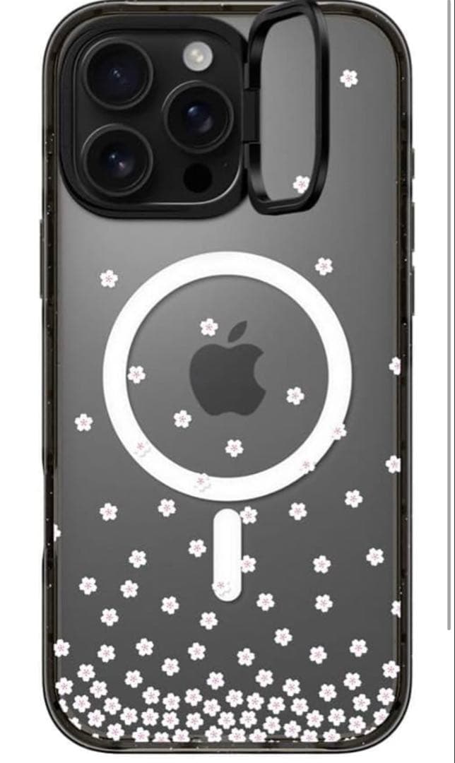 桜柄 casetify iphone16pro ケース sakura rain