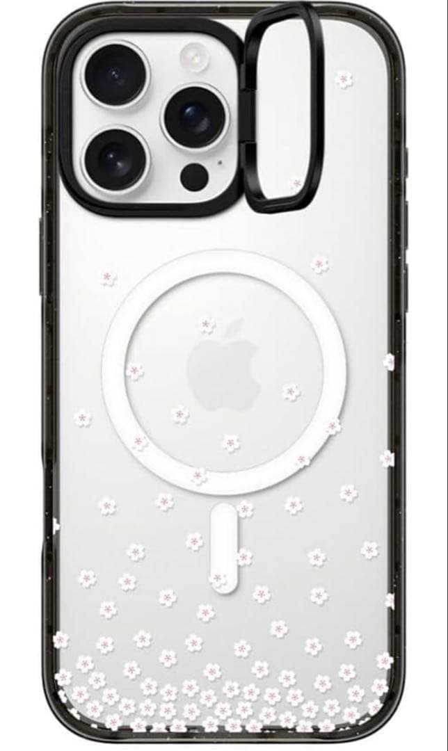 桜柄 casetify iphone16pro ケース sakura rain