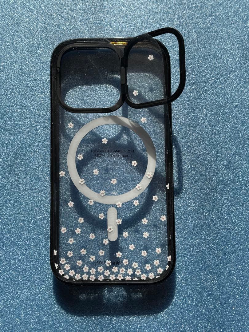 桜柄 casetify iphone16pro ケース sakura rain