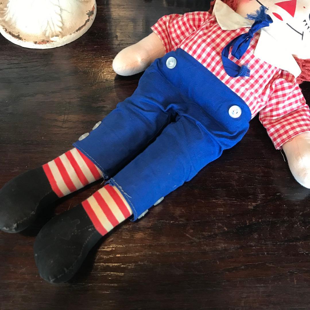 ラガディアン&アンディ　RAGGEDYANN ドール　ぬいぐるみ　ビンテージ