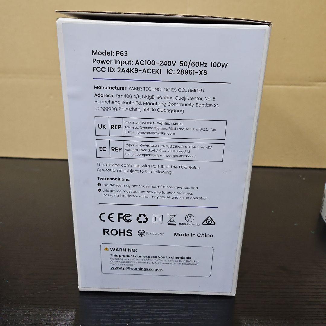 WiMiUS プロジェクター 小型電動フォーカ自動台形補正 高輝度750ANSI