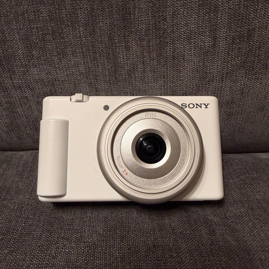 【長期保証書付き】SONY ZV-1F コンパクトデジタルカメラ　ホワイト