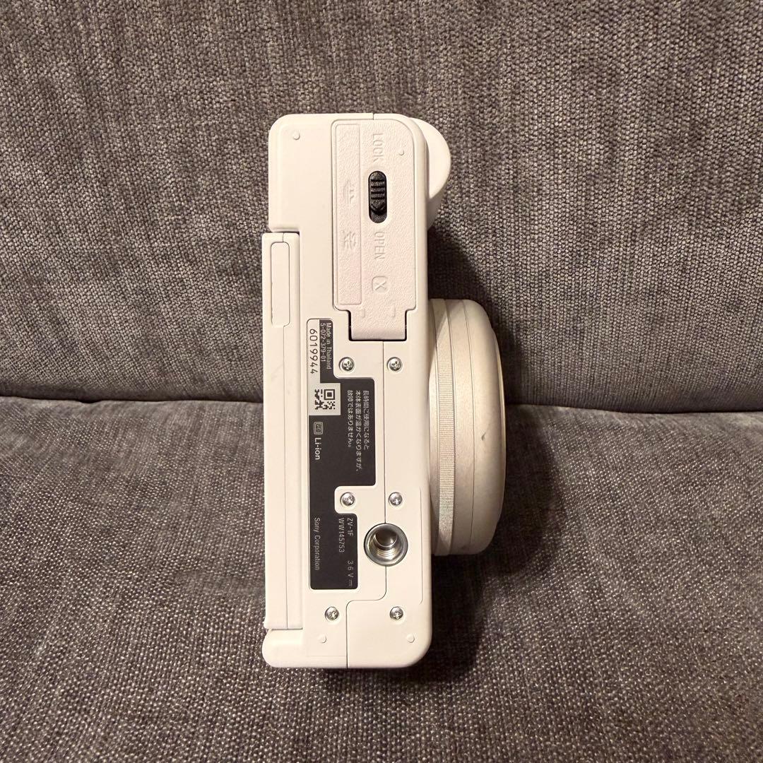 【長期保証書付き】SONY ZV-1F コンパクトデジタルカメラ　ホワイト