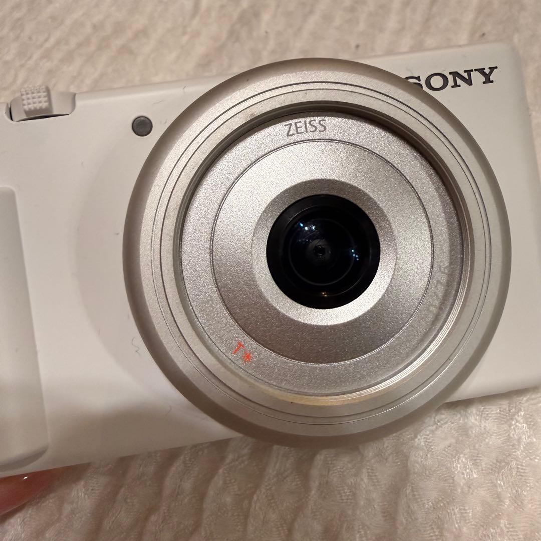【長期保証書付き】SONY ZV-1F コンパクトデジタルカメラ　ホワイト
