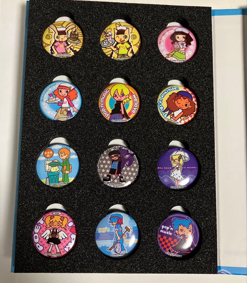 ポップンミュージック　缶バッチコレクションケース1