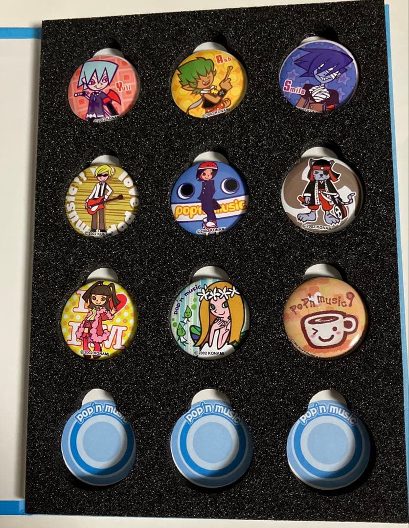 ポップンミュージック　缶バッチコレクションケース1