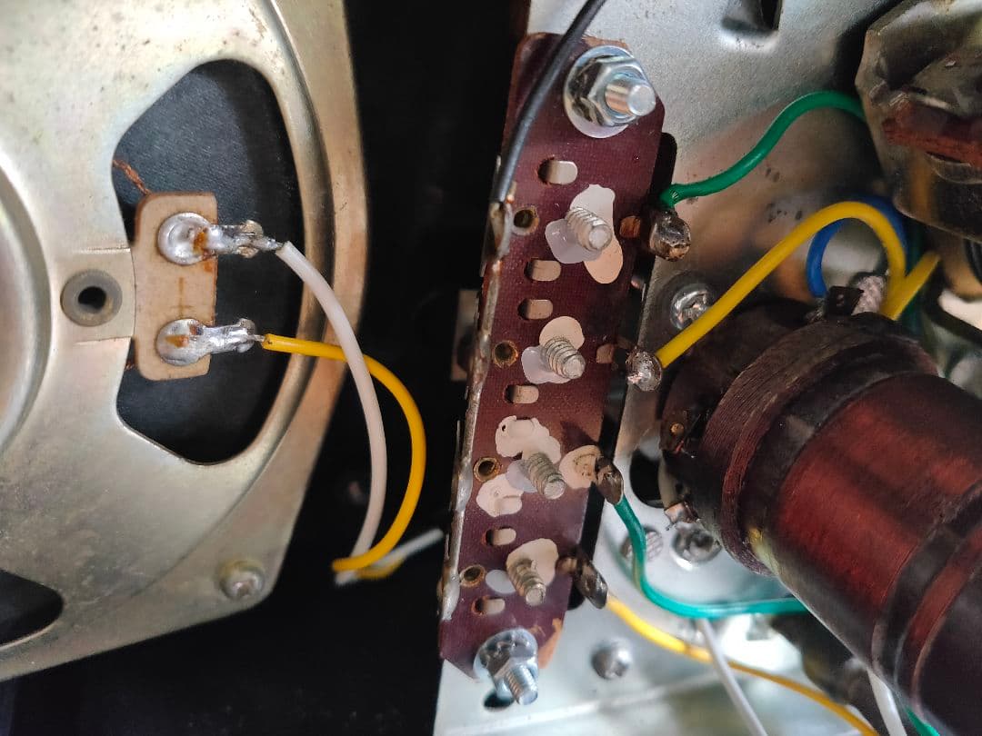 ナショナル 真空管ラジオ　Bluetooth接続