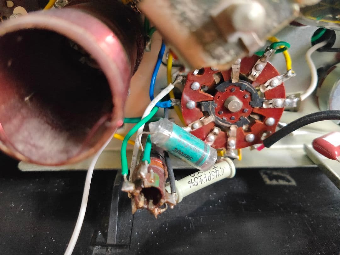 ナショナル 真空管ラジオ　Bluetooth接続